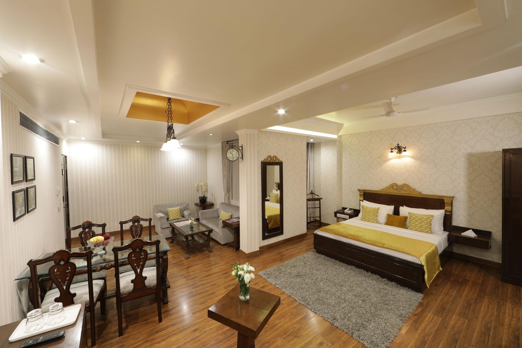 Rockland Hotel, C.R Park New Delhi Exterior foto